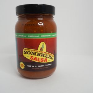 Sombrero Salsa jar