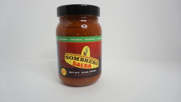 Sombrero Salsa jar